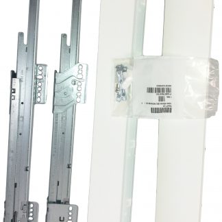 GRASS laatikkosarja Nova Pro Deluxe täysi jatke, vaimennettu, synkronoitu, 40kg, korkeus 90 mm - Valkoinen, 500