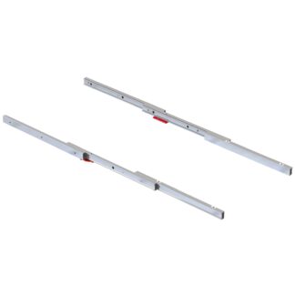 Korkealaatuinen jatkettava pöytäkiinnitys, 750 mm (29-17/32"), 2046369. Tukeva pöytävetolaite keittiön kaapeille, keittiön pohjakaapeille, keittiökalusteille, jatkettaville pöydille, taittopöydille ja paljon muulle, valmistaja EMUCA