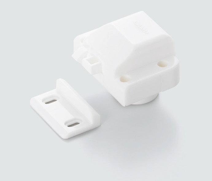 Laadukas nepparikiinnitys kahvatoiminnolla, messinkiä, pinta: kromattu, versio: neliö, TLP-S-BB-CR ja TLP-LBM (W). Kiinteä napsautuskiinnitys jahdille ja paljon muuta, Sugatsune / LAMP® (Japani) - Image 2