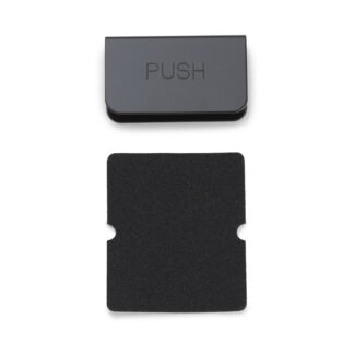 Vastalevy lasin paksuudelle 6 mm, terästä, pinta: musta, 40 mm (1-37/64"), K-130B ja K-130-P6. Vastine lasikaapin ovelle, magneettiselle kärpässieppolle ja paljon muuta, kirjoittanut Sugatsune / LAMP® (Japani)