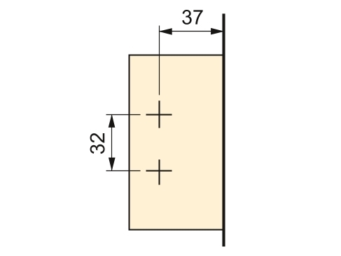 Kupin sarana, pehmeästi sulkeutuva, kiinnitettävä kiinnitys, 3D-säädettävä, sis. asennuslevyn, pinta: musta nikkeli, versio: pinta-asennettava, 1040052 ruukun sarana huonekaluille, kaappeihin ja moneen muuhun, EMUCA - Image 3