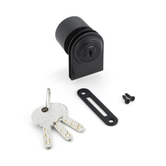 Vipulukko, lasioville, Million Lock -sarja, avaimella 1310GL-BL-D, Sugatsune / LAMP (Japani)