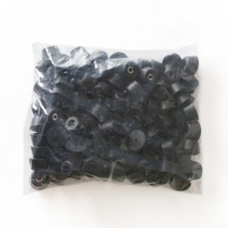 Säädettävä jalka, kumi, pakkaus 100 K-40-P100, Sugatsune / LAMP (Japani)