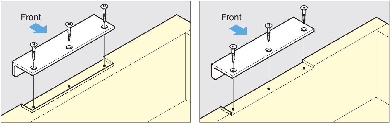 Laadukas kulmakahva, joka on valmistettu kiinteästä ja kestävästä messingistä, nikkelipinnoitettu, satiinimatto, 46 mm (1,9 tuumaa) ANGU-A405. Huonekalukahva ANGU-A405 olohuoneen kaappiin, toimistokalusteisiin, makuuhuoneen huonekaluihin, keittiökaappiin, - Image 3